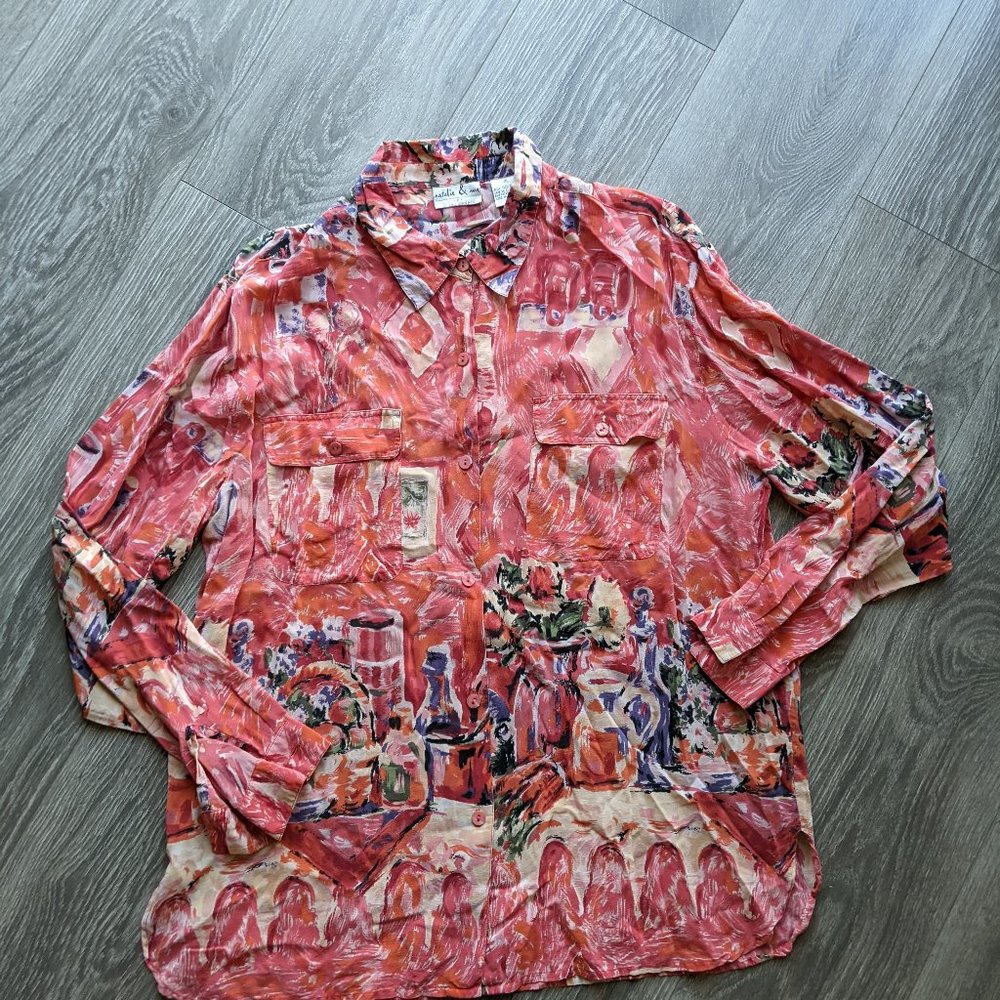 Natalie & Me Women's Button Down Shirt